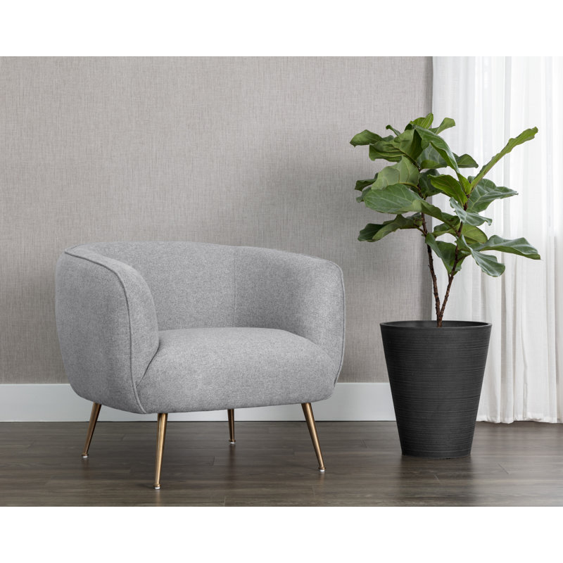Everly Quinn LOUNGE CHAIR SOHO GREY Wayfair
